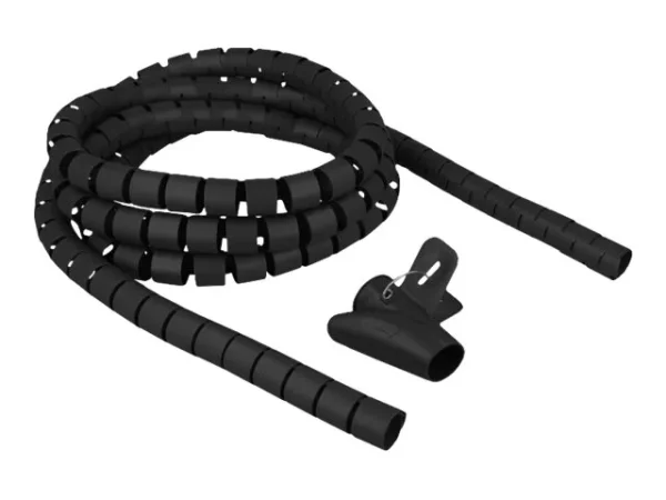 DELOCK Spiralschlauch 2,5m x 25mm schw