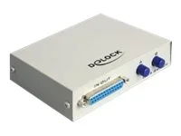 DELOCK DATA Switch 2-port Parallel man.