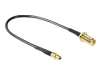 DELOCK HF SMA Bu zum Einbau>MMCX Bu200mm