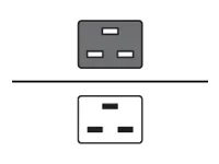 APC Power Cord Locking C19 to C20 3,0m