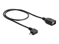 DELOCK Kabel USB micro-B>USB-A OTG 50 cm