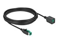 DELOCK PoweredUSB Verlängerung 12V 5m