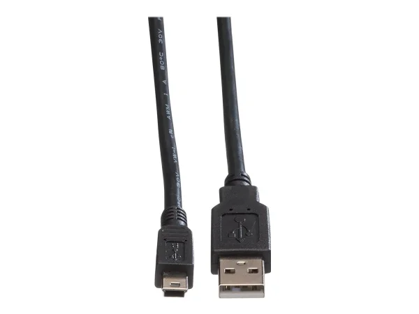 ROLINE USB 2.0 Kabel Typ A - 5-Pin 0,8m