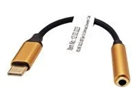 ROLINE GOLD Adapter USB TypC-3,5mm 0,13m