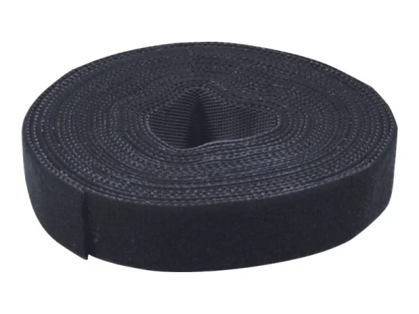 VALUE Klettband auf Rolle 10mm 25m