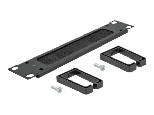 DELOCK 25cm Kabelmanagement Bürstenleist