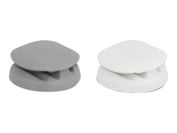 DELOCK Kabelhalter selbstklebend 2 Stück