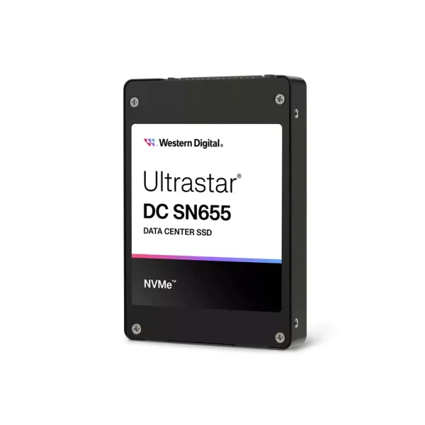WD 2.5" SSD ULTRASTAR SN655 15.36TB (PCIe 4.0/NVMe)(Di)