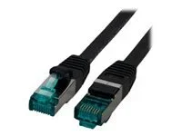 EFB Patchkabel S/FTP Cat6A SCHWARZ