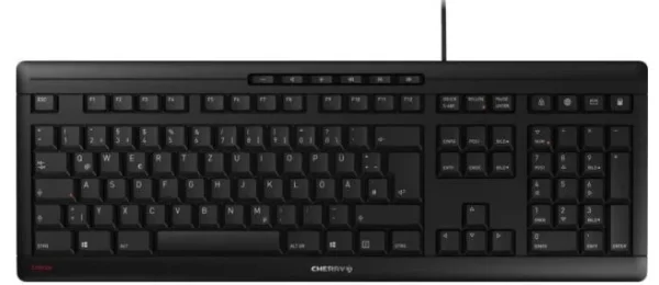 CHERRY Keyboard STREAM [US/EU] black