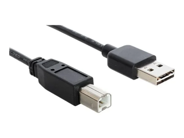 DELOCK Kabel EASY USB 2.0-A > B St/St 1m
