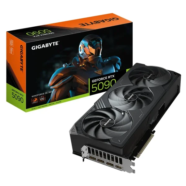 GIGA VGA 32GB RTX5090 WINDFORCE OC-32G 3xDP/HDMI GeForce RTX 5090 WINDFORCE OC 32G