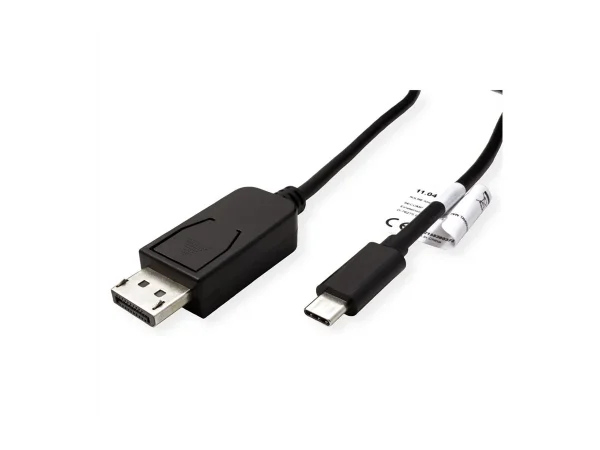 ROLINE USB Typ C - DP Adapterkabel 2m
