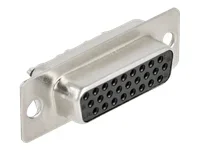 DELOCK D-Sub HD 26 Pin Buchse Metall