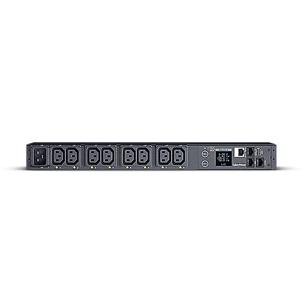 CyberPower PDU, Switched, 230V/16A, 1HE, 8xC13 Ausgang, 1xC20 Eingang,