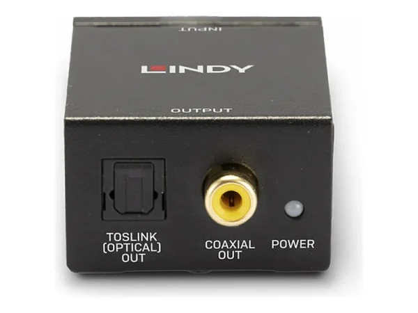 LINDY AD-Wandler RCA an TosLink optis