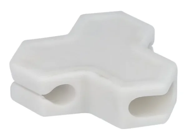 DELOCK Kabelhalter mit 3 Durchführungen