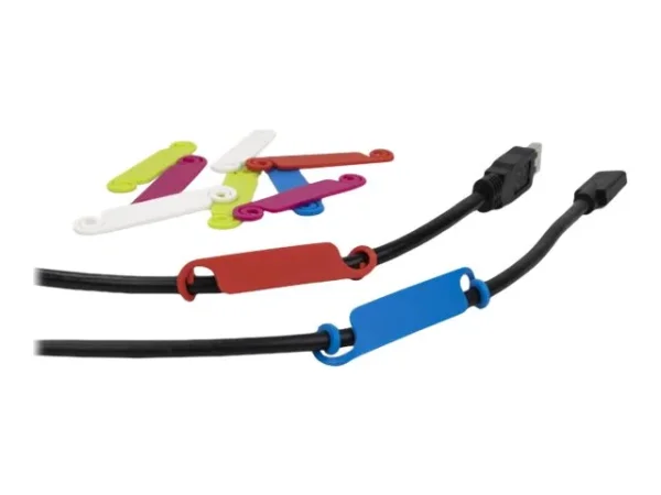 DELOCK Kabelmarkierer Set 10Stück farbig