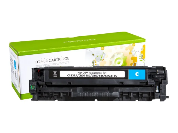 STATIC cartr HP CC531A cyn reman 2.8k