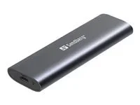 SANDBERG USB 3.2 Case for M.2+NVMe SSD