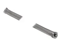 DELOCK Geflechtschlauch 2m x 30mm grau