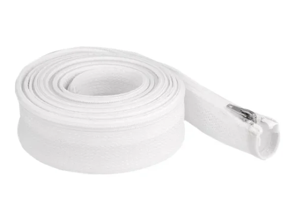 DELOCK Geflechtschlauch 3m x 50mm weiss