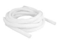 DELOCK Geflechtschlauch 5m x 19mm weiss