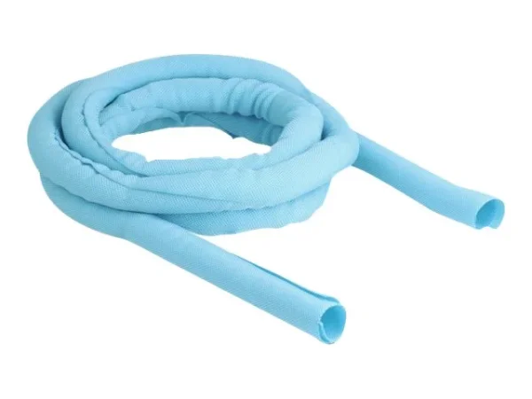 DELOCK Gewebeschlauch 2 m x 19 mm blau