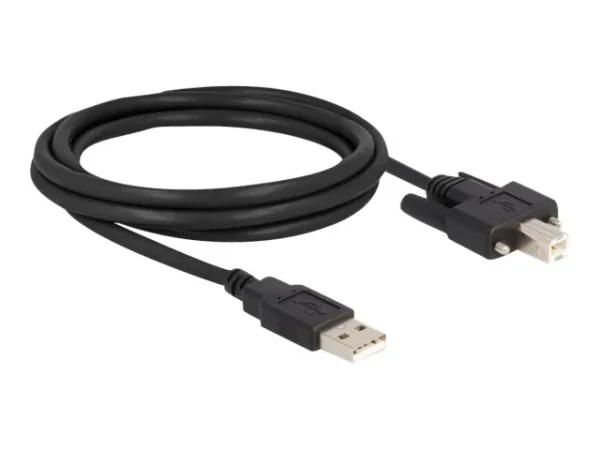 DELOCK Kabel USB 2.0 Typ-A zu Typ-B 2m