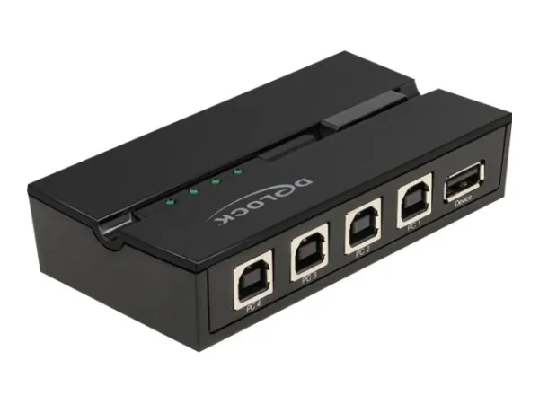 DELOCK USB 2.0 Switch für 4PC an 1 Gerät