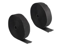 DELOCK Klettband L 15 m x B 50mm schwarz