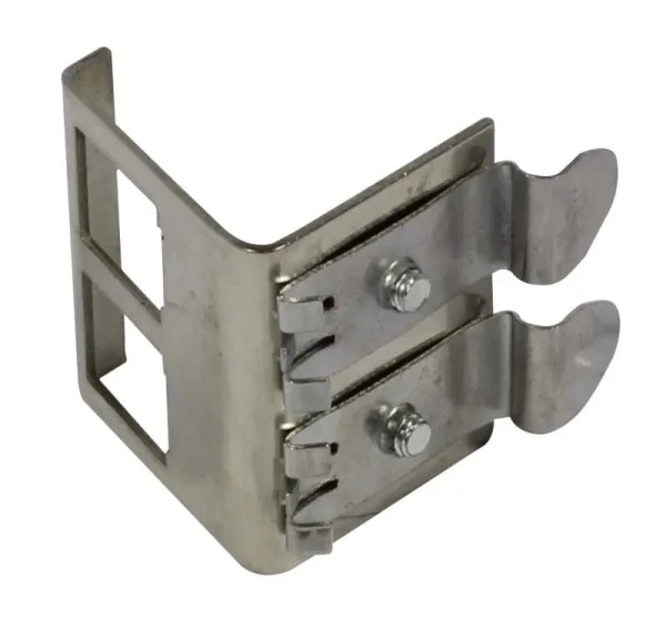 Keystone, Modulträger, DIN Rail, Metal, für 2xTP-Modul, Hutschienenadapter, Synergy 21,