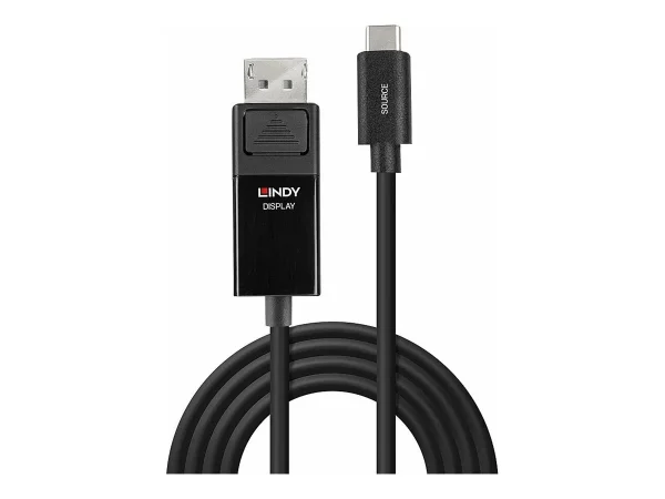 LINDY 3m USB Typ C an DP 4K60 Adapterkab
