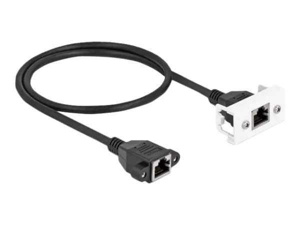 DELOCK Easy 45 Modul RJ45 Cat.6A 50 cm
