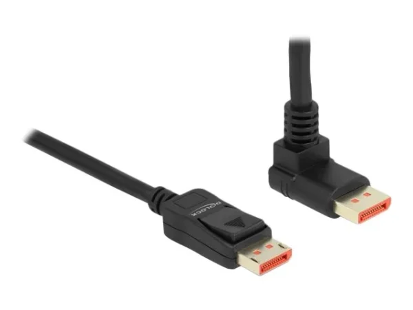 DELOCK DP Kabel gerade zu 90 oben 2 m