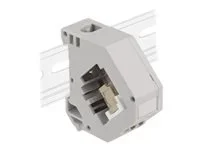 DELOCK HutschienenadapterLC Duplex beige