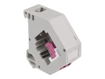 DELOCK HutschienenadapterLCDuplexviolett