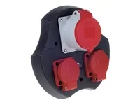 BACHMANN Std.-Einsatz 2xCEE7/3-1xCEE f.