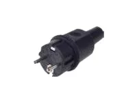 BACHMANN Vollgummi Stecker französisches