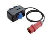 BACHMANN CEE-Adapter 16A 1Ph 3xSchutzkon