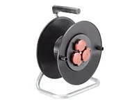 BACHMANN Kunststoff Kabeltrommel 3-fach