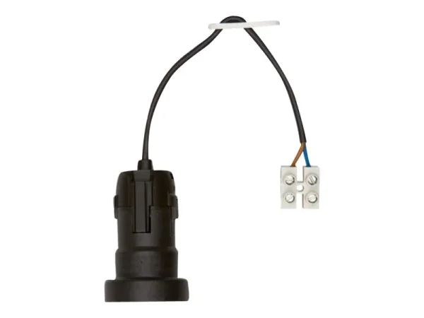 BACHMANN Baustellenfassung E27 schw.0,2m