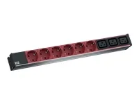 BACHMANN IT PDU ALU 1HE 6x Schutzkontakt