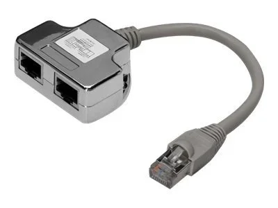 DIGITUS T-Adapter RJ45 CAT5e 19cm