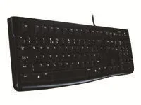 LOGI K120 Corded Keyboard Black (DE)