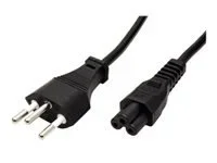 ROLINE Netzkabel T12 auf C5 3pol. 1,8m