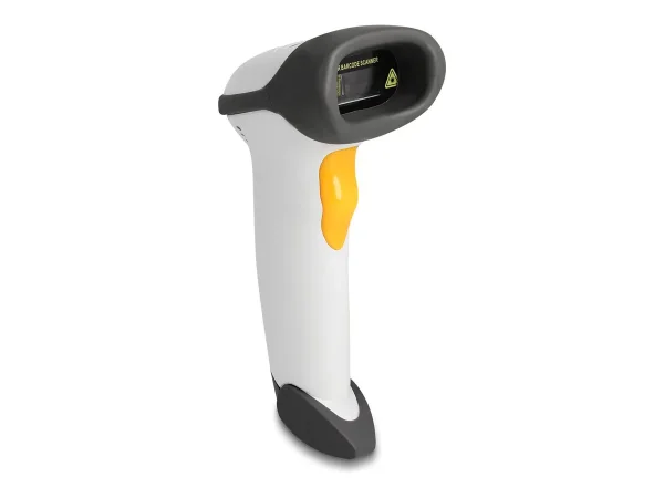 DELOCK USB Barcode Scanner 1D hellgrau