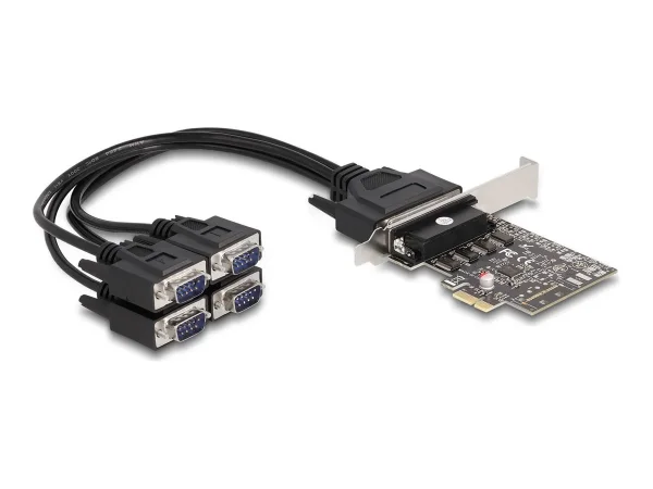DELOCK PCI Express Karte zu 4 x Seriell