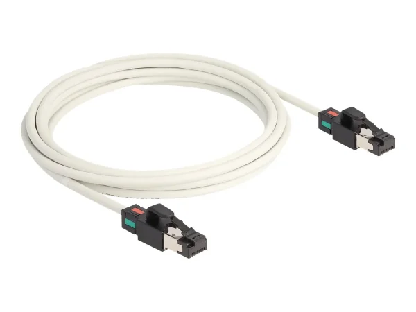 DELOCK Netzwerkkabel RJ45 Cat.6A 3m