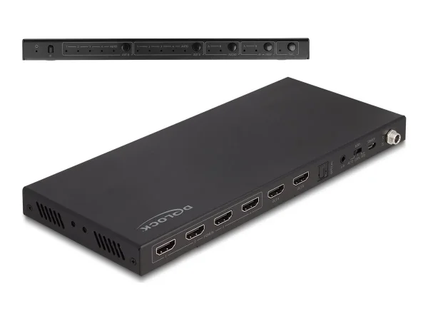 DELOCK HDMI Matrix Switch 4xHDMI 4K 60Hz